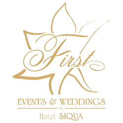 Sigla First Events & Weddings - localuri bucuresti